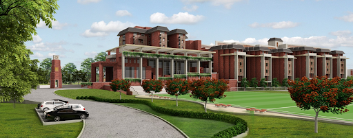 The campus of TonsBridge School,Dehradun